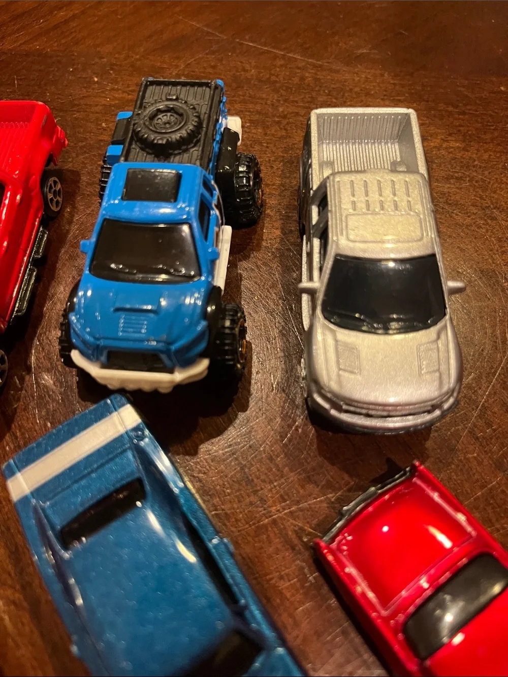 Assorted Kids Toy Car Set – Red, Orange, Blue, Yellow, Black, Silver